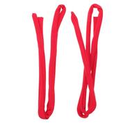 LIGIGWASH Lot de 2 Bandeaux Élastiques à Cheveux en Ruban Fluide Nœud 3d pour Costume Chinois Hanfu, Serrage-tête Traditionnel Léger et Confortable, Accessoire Coiffure Cosplay et
