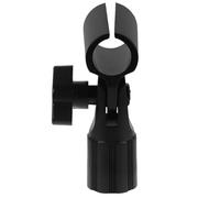 LIGIGWASH Lot de 2 Pinces de Fixation pour Microphone Universelles, Adaptateur 3/8 Réglable Compatible Micros de 17-25 Mm, Support Micro Multi-angles pour Studio, Podcast et