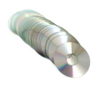 LIGIGWASH Lot de 50 Disques CD Décoratifs Réfléchissants Double Face Matériaux DIY pour Décoration Maison et Bricolage Créatif Accessoires CD Ménagers pour Projets Artisanaux