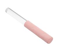 LIGIGWASH Maillet Bol Chantant Cristal Acrylique Solide Clair pour Yoga et Musique Accessoire avec Sac de Rangement