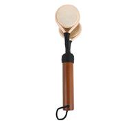 LIGIGWASH Maracas à Double Tambour Portable, Hochet de Percussion Traditionnel en Bois, Instrument de Musique Ethnique Léger pour Mariage, Fête et Éducation Musicale, Shaker à Main