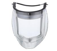 LIGIGWASH Masque de Soudage avec Écran 4.0mm Acrylique Transparent, Isolation Thermique en Aluminium, Protection Haute Température Anti-éclaboussures, Capuche Sécurité des Soudeurs Adaptée