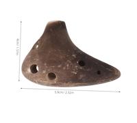 LIGIGWASH Mini Ocarina Céramique et Portable Naturelle Tonalité Fa Haute Débutants Voyages et Réunions Familiales