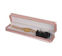 LIGIGWASH Montre Bracelet Femme Étanche Œuf avec Mouvement Quartz Montre Chaîne Dorée pour Bureau et Voyage