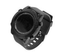 LIGIGWASH Montre Électronique Multifonctionnelle Lumineuse Étanche pour Homme, Bracelet Confortable, Affichage Date Alarme, Montre Sportive pour Usage Extérieur et Quotidien, Noir