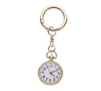 LIGIGWASH Montre Infirmière à Quartz Portable avec Clip Porte Clés Lumineux pour Blouse Médicale et Infirmier