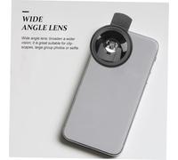LIGIGWASH Objectif Smartphone Grand Angle avec Clip Alliage Aluminium Lentille Macro Externe HD pour Téléphone Mobile et Tablette