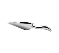 LIGIGWASH Pelle à Glace en Acier Inoxydable Épais Pelle à Aliments Pratique avec Manche Incurvé 1 Pièce Cuisine Seau à Glace et Dosage d'Ingrédients