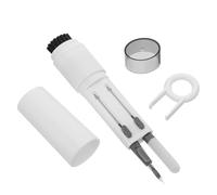 LIGIGWASH Pinceau De Nettoyage Multifonctionnel Téléphone Ordinateur Portable Brosse Nettoyage Plumeau De Clavier Du Clavier Électronique Abs White