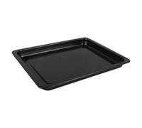 LIGIGWASH Plat à Four Émaillé Noir Brillant 34x26x2,5 Cm, Plat à Rôtir Rectangulaire Multifonction pour Cuisson, Moule Pâtisserie et Plaque Four, Ustensile la Cuisine Professionnel