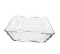 LIGIGWASH Plat à Poisson Verre Plateau de Cuisson Transparent pour Four et Micro-ondes Plateau de Service Lisse et Facile à Nettoyer pour Hôtel et Restauration