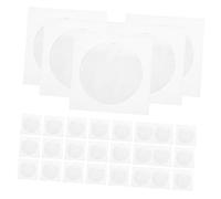 LIGIGWASH Pochettes de CD en Papier Blanc 100 Pièces pour Rangement Pratique de CD et DVD, Accessibilité Facile, pour Usage Domestique et Professionnel
