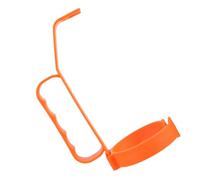 LIGIGWASH Poignée Ergonomique Multifonctionnelle en Plastique Orange et Antidéversement pour Bouteille d'eau et Boissons Sportives pour Transport Lors de Déplacements