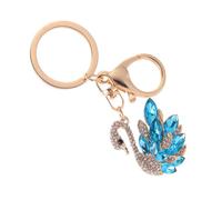 LIGIGWASH Porte Clé Cygne Élégant à Ornement Suspendu pour Sac ou Voiture Personnalisé pour Copain et Famille Accessoire Adorable pour Fête