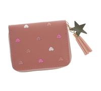 LIGIGWASH Portefeuille en PU pour Femmes Porte- Mignon Paquet à Cartes Compact Zippé Design Animé pour et Shopping Couleur Vive