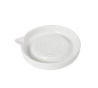 LIGIGWASH Râpe à Ail et Gingembre Céramique pour Ustensile de Cuisine Multifonction Facile à Nettoyer et Sécurisé pour Aliments Complémentaires