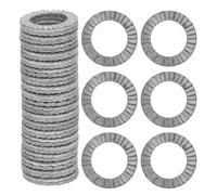 LIGIGWASH Rondelles Fendues Autobloquantes M10 en Acier au Manganèse 65mn Traitement de Surface 30 Pièces Rondelles de Blocage Anti-desserrage pour Vis et Boulons Frein