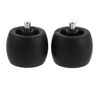 LIGIGWASH Roues Avant de Rechange pour Robot Aspirateur, Ensemble 2 Pièces, Accessoires de Roue Motrice pour Nettoyage, Compatibles Sols Durs et Tapis, Matériaux Haute Résistance,