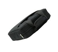 LIGIGWASH Sac De Rangement Portable pour Effets De Guitare Étui Oxford Noir Petit Et Pratique pour Accessoires comme Câbles Et Écouteurs