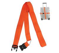LIGIGWASH Sangle de Bagage avec Cadenas à Code TSA Ceinture de Fixation Robuste Acier Inoxydable et Oxford pour Valise Sécurisée et Protection Renforcée Lors de