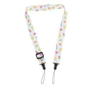 LIGIGWASH Sangle Épaule pour Appareil Photo Garçon Fille Réglable et Antidérapante Tour de Cou Large avec Pochette pour Cartes Convient Aux Garçons et Filles pour Sorties et Sports Plein