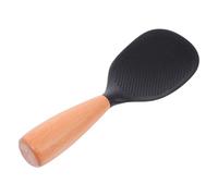 LIGIGWASH Spatule à Riz Silicone Antiadhésive Résistante Chaleur avec Manche Antidérapant Spatule Autoportante pour Cuiseur à Riz Ustensile Cuisine pour Service et Cuisson