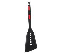 LIGIGWASH Spatule Silicone de Cuisine Résistante Chaleur Spatule Antiadhésive pour Poisson et Accessoire Pratique pour Poêles et Friteuses Non Scratch Longue Manche Ergonomique