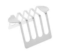 LIGIGWASH Support à Acier Inoxydable Rangement Pratique pour Toast Sandwiches Et Crêpes Rack Élévé pour Comptoir De Cuisine De Place Et Présentation Élégante
