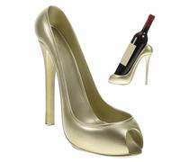 LIGIGWASH Support Bouteille Vin Créatif Talon Haut Résine Étagère Compacte pour Rangement Chic de Vins à et Restaurant Décor Élégant et Gain de Place