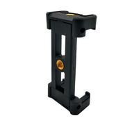 LIGIGWASH Support de Téléphone Pliable pour Selfie Adaptateur E en Plastique Noir Clip Réglable Compatible Trépied Accessoire Compact pour Smartphone Portable