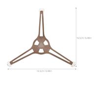 LIGIGWASH Support pour Plateau Tournant Micro-Ondes 245 CM Anneau de Rotation Triangulaire Robuste Pièces de Rechange pour Four à Micro-Ondes Compatible Cuisson Homogène
