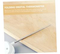 LIGIGWASH Thermomètre de Cuisine avec Longue Thermosonde Numérique Précise pour Viande Barbecue et Aliments Portable et Facile à Transporter Mesure Température