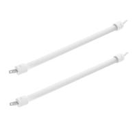 LIGIGWASH Tube Chauffant Électrique pour Chauffage D'appoint de Remplacement 2pcs en Quartz et Céramique Haute Résistance Thermique pour Radiateur Radiant Rapide