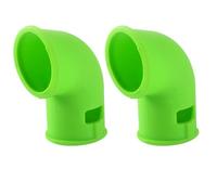 LIGIGWASH Tube Vapeur Silicone pour Autocuiseur Accessoire Déviation Vapeur en Silicone Résistant 230 °c 2 Pièces Vertes Accessoires Cocotte