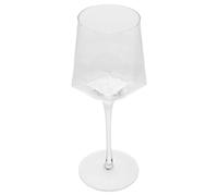 LIGIGWASH Verres à Vin en Cristal Martelés Bord Doré Ensemble de 6 Verres à Pied Taille Moyenne Coupes à Vin Rouge Élégantes pour Mariage Fêtes et Dîner Verrerie Raffinée et Polyvalente