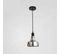 LIGINOK Suspension Luminaire Industriel Vintage Lustre avec Abat-Jour en Verre Lampe Suspendue Plafonnier Moderne Éclairage de Plafond Décoratif pour Chambre Salon Restaurant Loft(C)