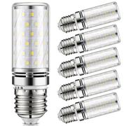 LIGJOY Ampoule LED E27 Blanc Neutre 4000K, 7W 700LM Ampoules Équivalent 70W Lampe à incandescence, Sans scintillement, Économie d'énergie, Mais E27 LED, Non-dimmable, AC 220-240V, Lot de 6