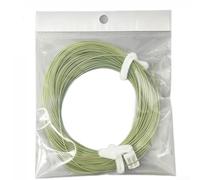 Ligne à mouche coulant vert mousse, 30,5 m, poids vers l'avant, 3 IPS, évier lent avec extrémités soudées pour la pêche en eau douce (WF-3S)