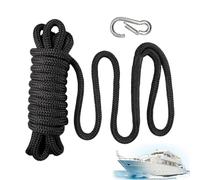 Ligne à ressort - Corde à ressort pour bateaux | Corde de remorquage pour voiliers à haute résistance, corde en nylon de 5/8 pouces x 15 pieds, cordes d'ancrage marine pour amarrage, ancrage, yacht