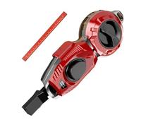 Ligne à tracer rétractable - Outil automatique à enroulement rapide et précision - Coffret pour Ligne à Tracer,pour Travaux de Menuiserie Charpente Toiture Placo Bois Traçage et Marquage