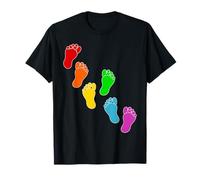 Ligne Artistique Pieds Inclusion Diversité T-Shirt