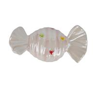 Ligne Candy Candy décorative résine bonbonnière 2026 idée cadeau marque-place doux symbolique décoration maison cuisine élégante (12 pcs Candy aimant décoratif 6,5 cm, rose)