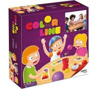 Cayro - Color Line - + 5 Ans - Action Et Vitesse - Jeu De Société Éducatif Et Ludique - Enfants Et Adultes - avec Cloche Et Attrape Balle - 2 À 4 Joueurs