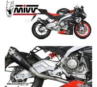 Pot D'echappament Complet MIVV DELTA RACE Carbone pour APRILIA RS 660 2020 2024