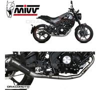 Ligne complet BENELLI LEONCINO 125 2022 2023 MIVV X-m1 Noir
