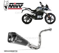 MIVV Système d'échappement Delta Race G310 GS 17- avec CE-BE BL