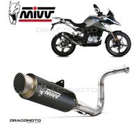Pot D'echappement Silencieux Mivv Gp Pro Acier Noir Bmw G 310 Gs 2017 > 2023