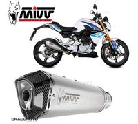 B.032.LDRX - Silencieux Echappement Mivv DELTA RACE Inox BMW G 310 R (18>)