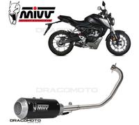 Ligne complet HONDA CB 125 R 2020 MIVV Mk3 Noir RC