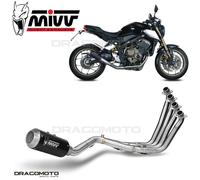 Pot D'Echappament Complet MIVV MK3 Noir Inox Noir HONDA CBR 650 R 2019 > 2023